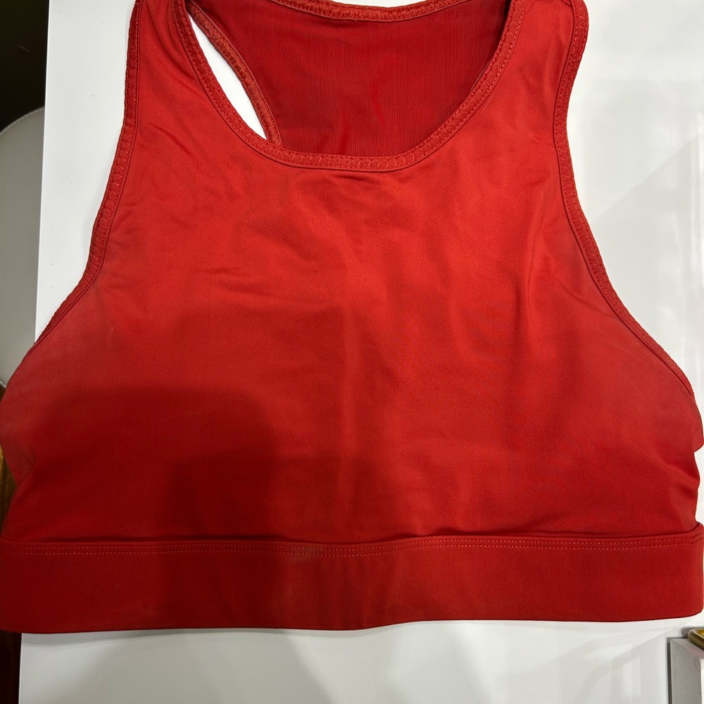 Fabletics Bold Red Sports Bra